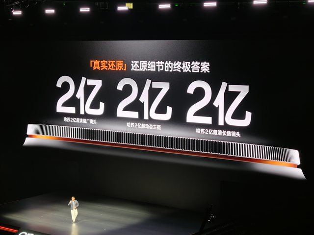 發佈會重頭戲三 2 億三攝配置細節
