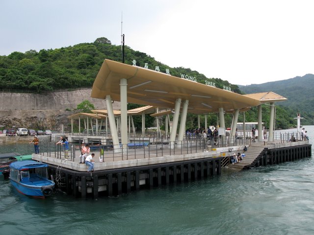 西貢黃石碼頭巴士總站與開揚海景