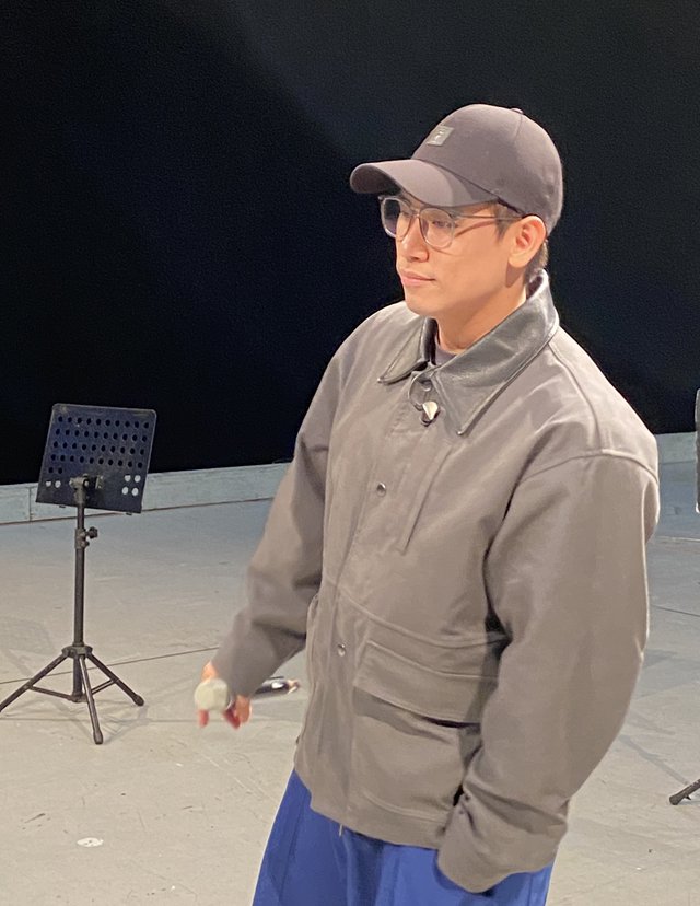 尹景順全力投入演唱會排練