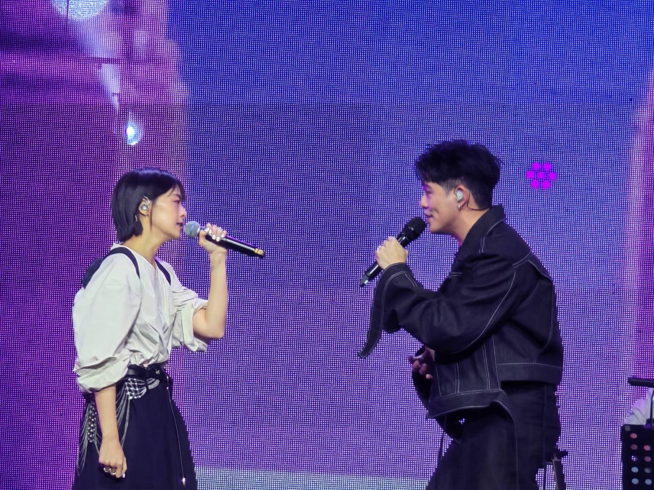 Colbie 王思涵 與 Danny 許佳麟現場對唱演繹原創作品