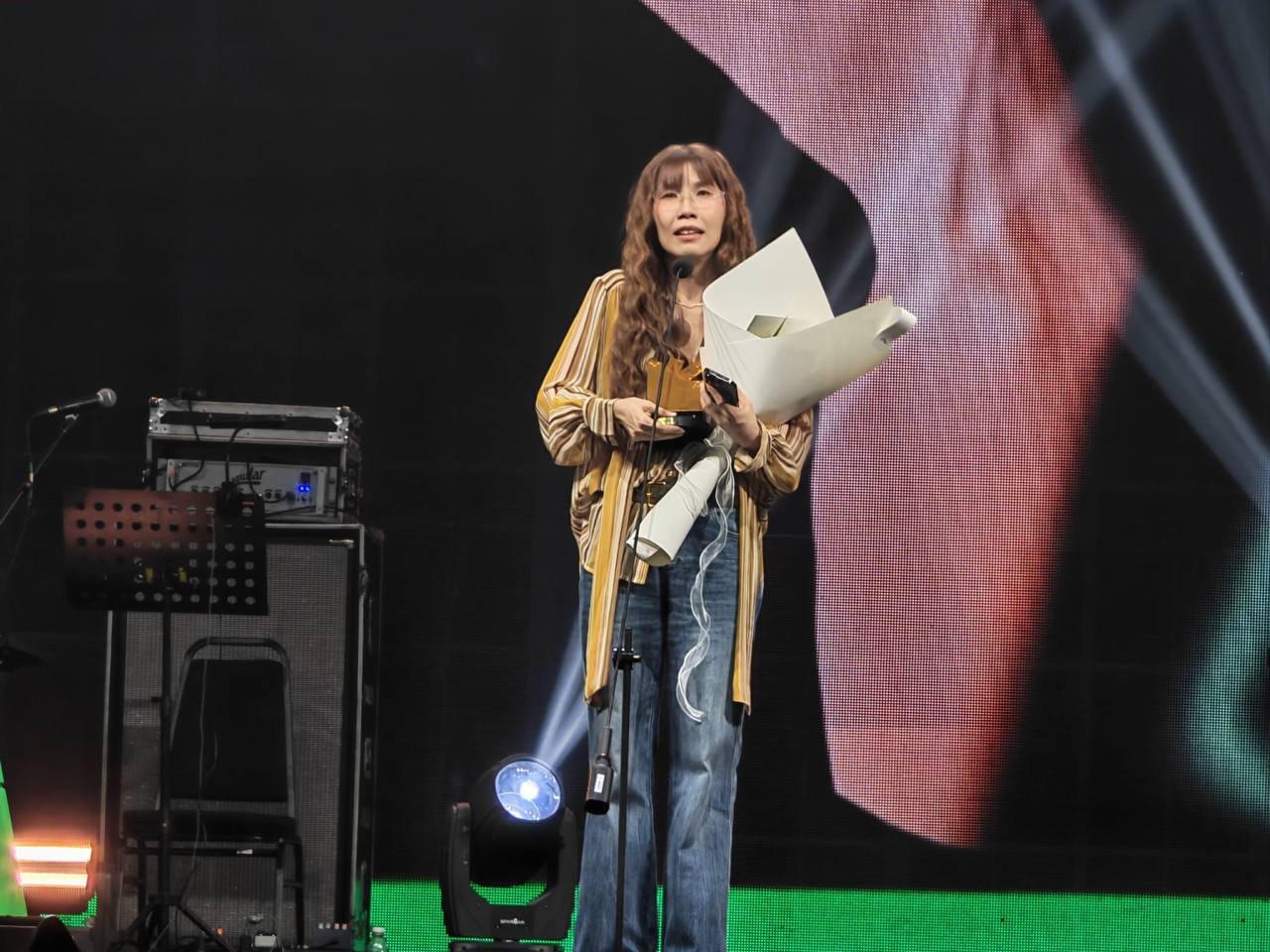 Anna 莊啟馨獲獎發表感言